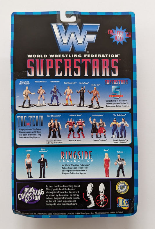 1997 WWF Jakks Pacific Superstars Series 5 Savio Vega