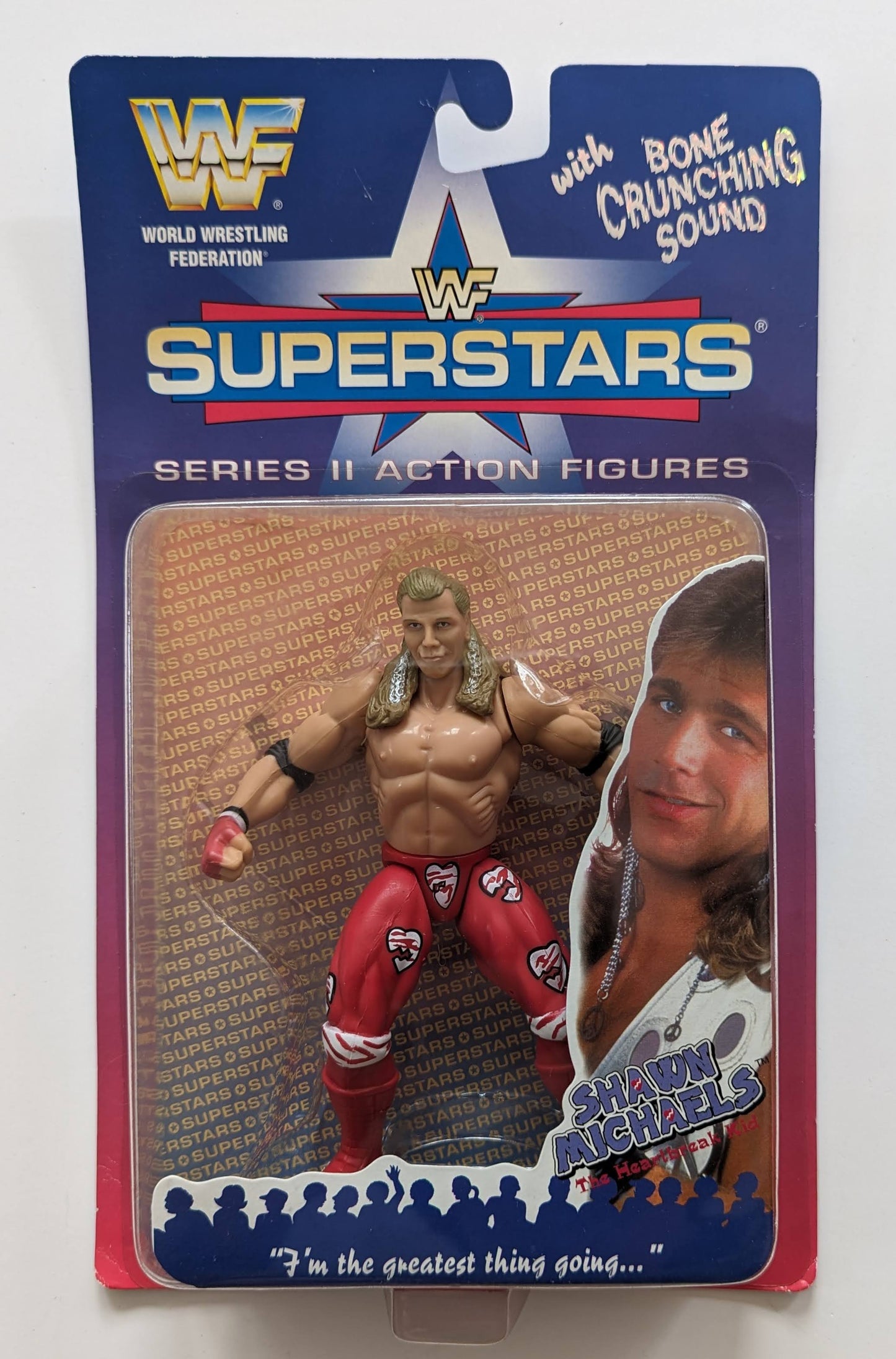 1996 WWF Jakks Pacific Superstars Series 2 Shawn Michaels