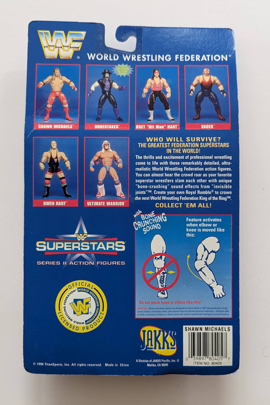 1996 WWF Jakks Pacific Superstars Series 2 Shawn Michaels
