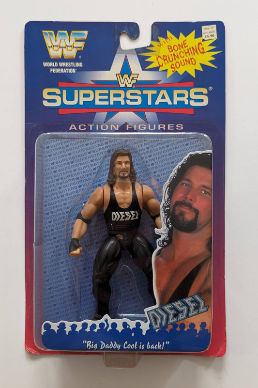1996 WWF Jakks Pacific Superstars Series 1 Diesel [J-Hook]