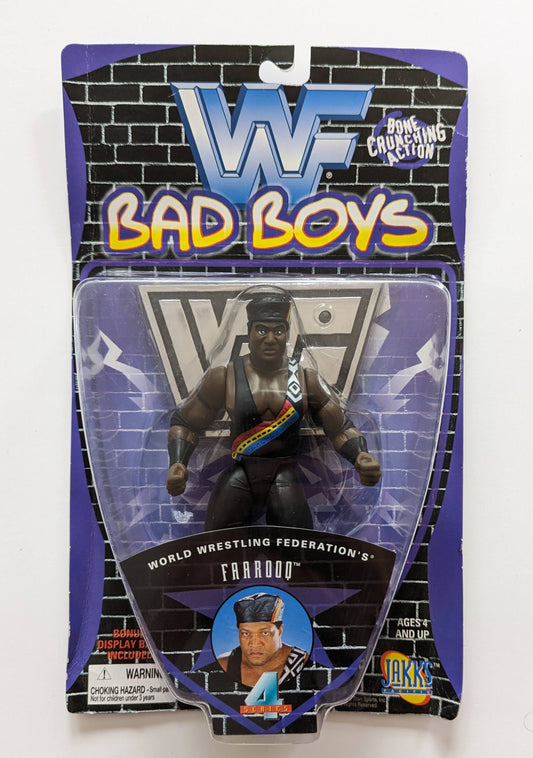 1997 WWF Jakks Pacific Superstars Series 4 "Bad Boys" Farooq