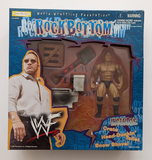 1999 WWF Jakks Pacific Rock Bottom Grapple Gear [Exclusive]