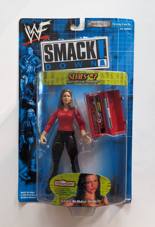 2000 WWF Jakks Pacific Titantron Live Series 7 Stephanie McMahon