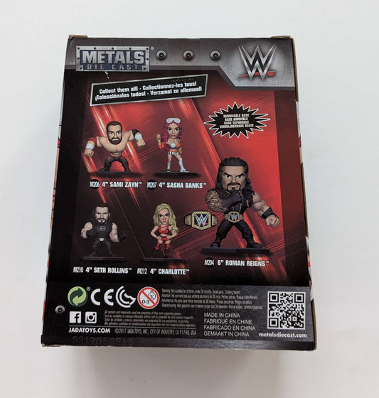 2017 WWE Jada Toys Metals Die Cast 4" Sasha Banks