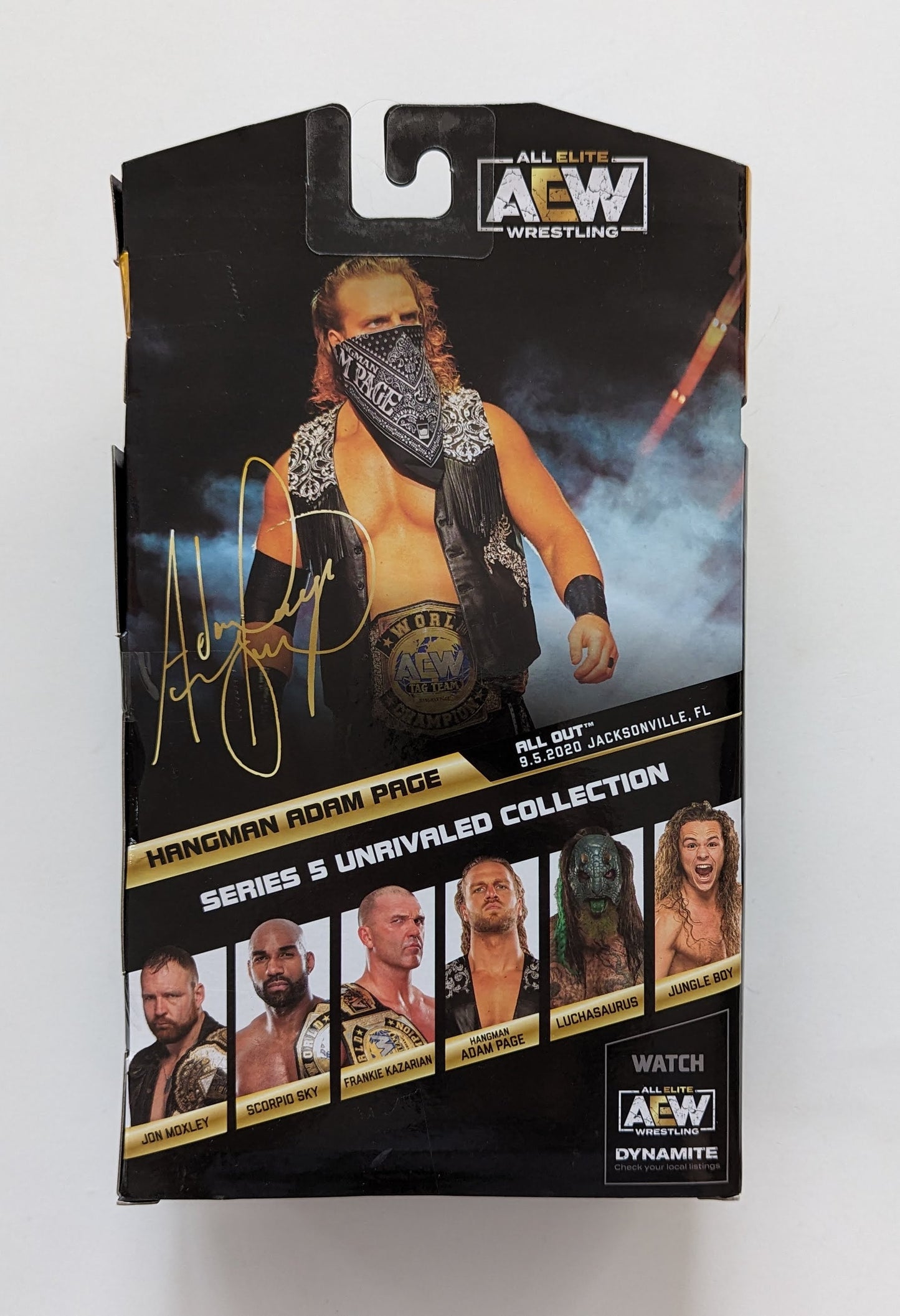 2021 AEW Jazwares Unrivaled Collection Series 5 #40 "Hangman" Adam Page