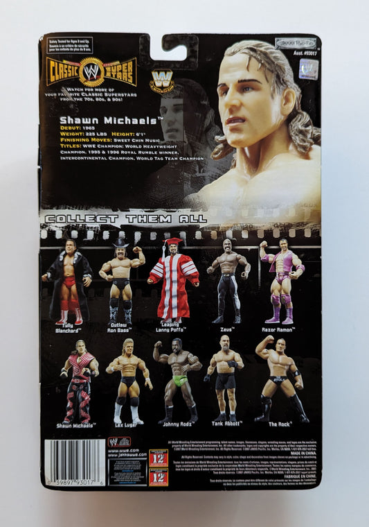 2007 WWE Jakks Pacific Classic Superstars Series 15 Shawn Michaels