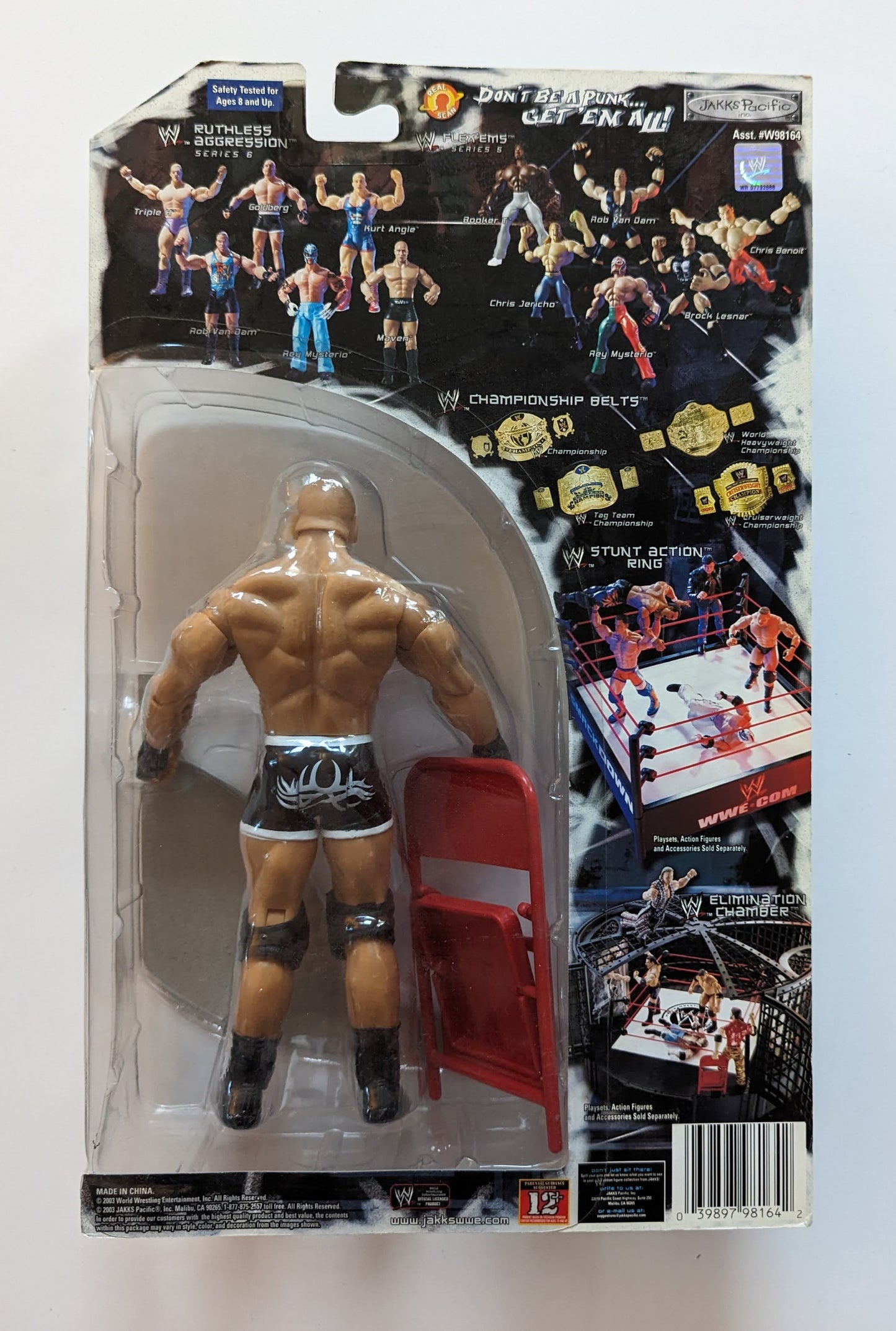 2004 WWE Jakks Pacific Ruthless Aggression Series 6 Goldberg