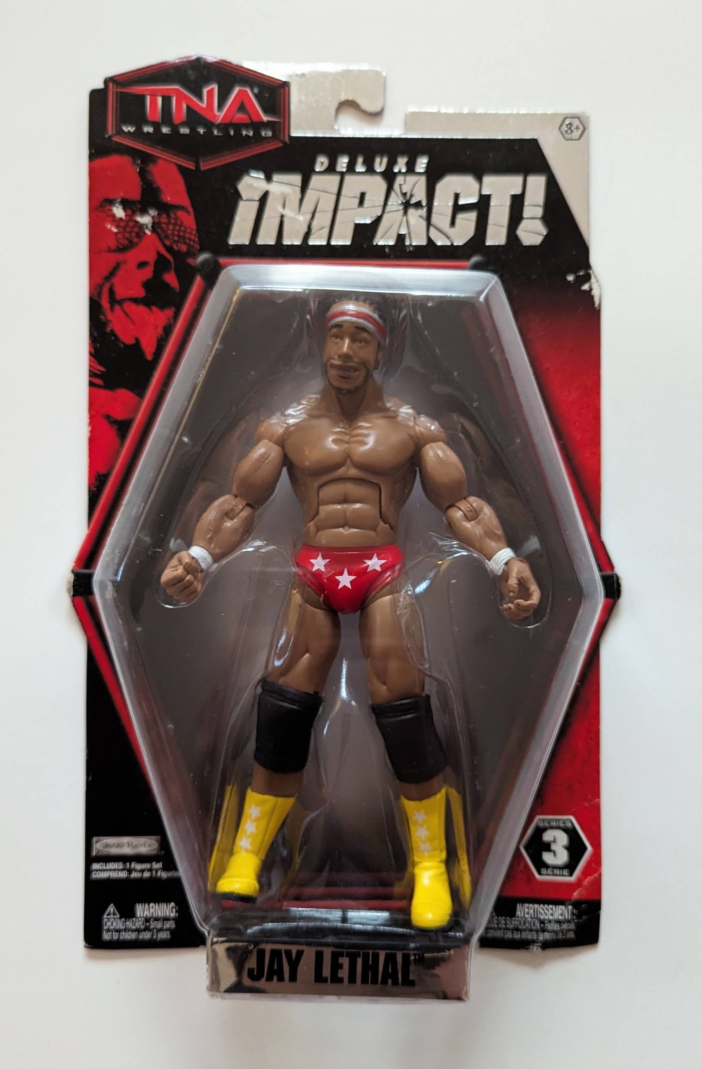 2010 TNA Wrestling Jakks Pacific Deluxe Impact! Series 3 Jay Lethal