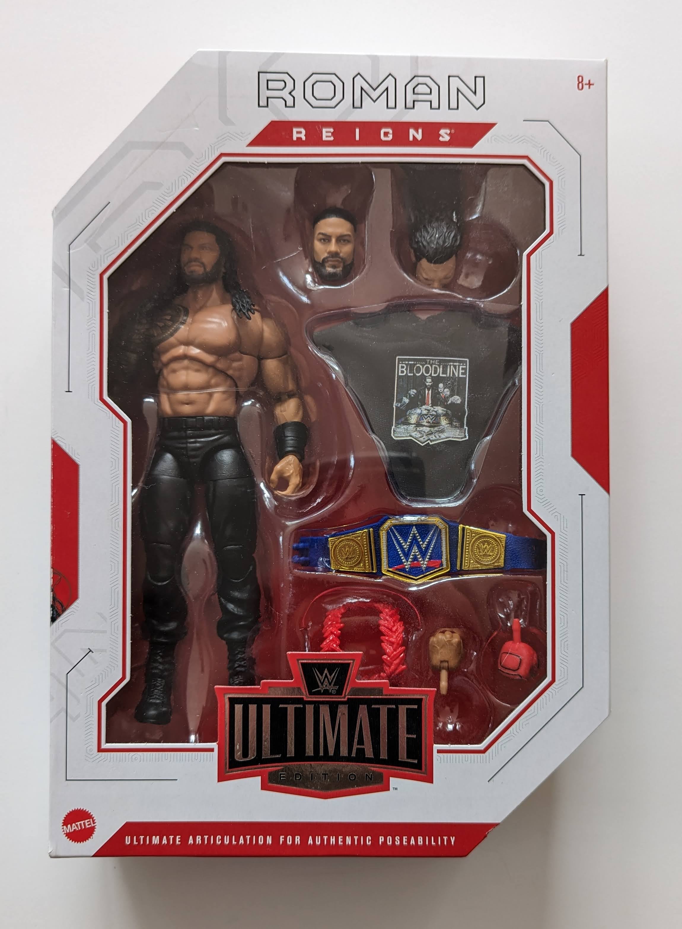 2022 WWE Mattel Ultimate Edition Series 14 Roman Reigns – Wrestling ...