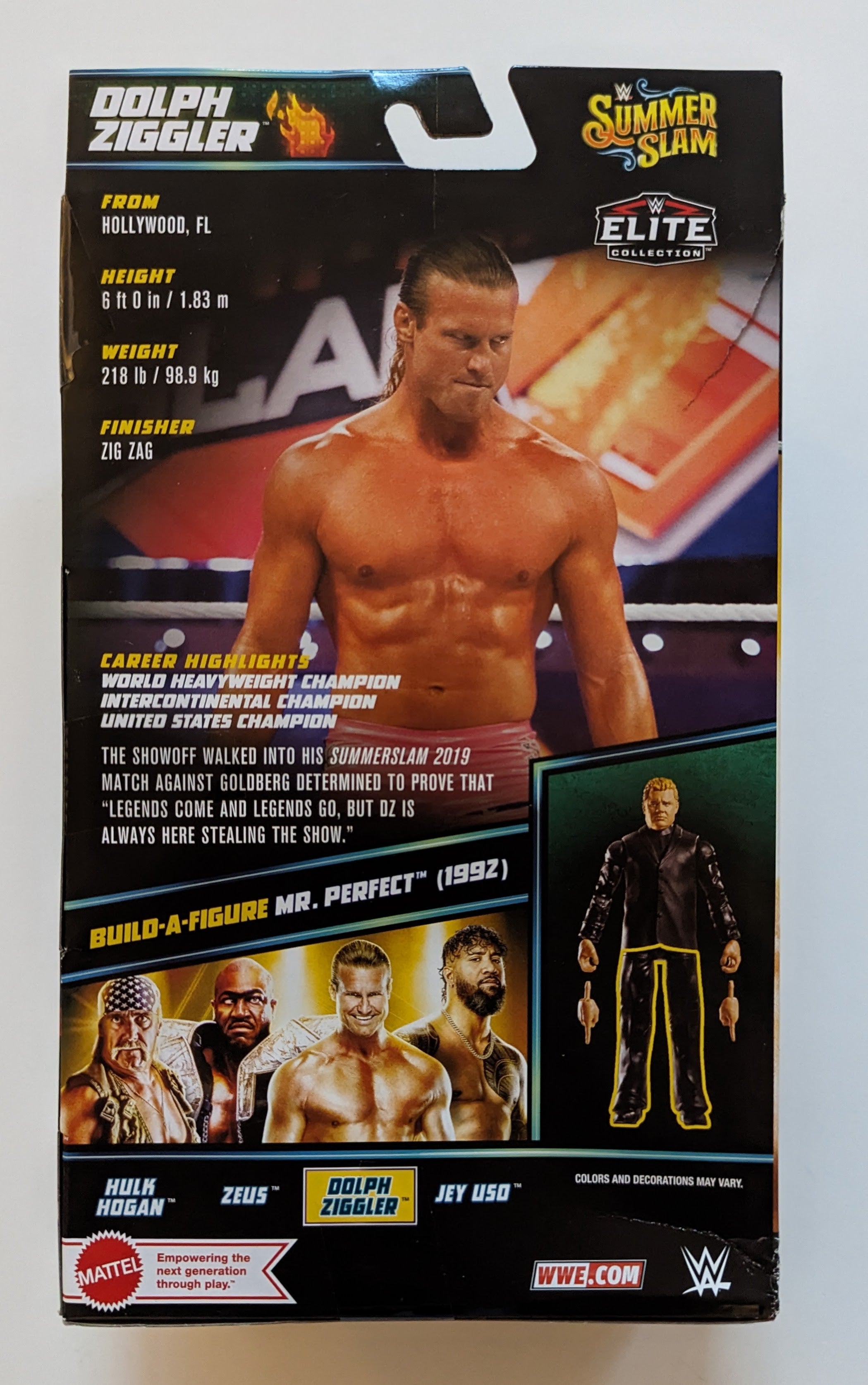WWE Mankind Mattel Elite Summerslam 2017 Collection Séries Figurine