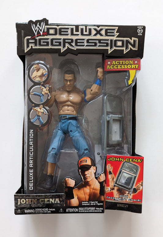 2009 WWE Jakks Pacific Deluxe Aggression Series 21 John Cena