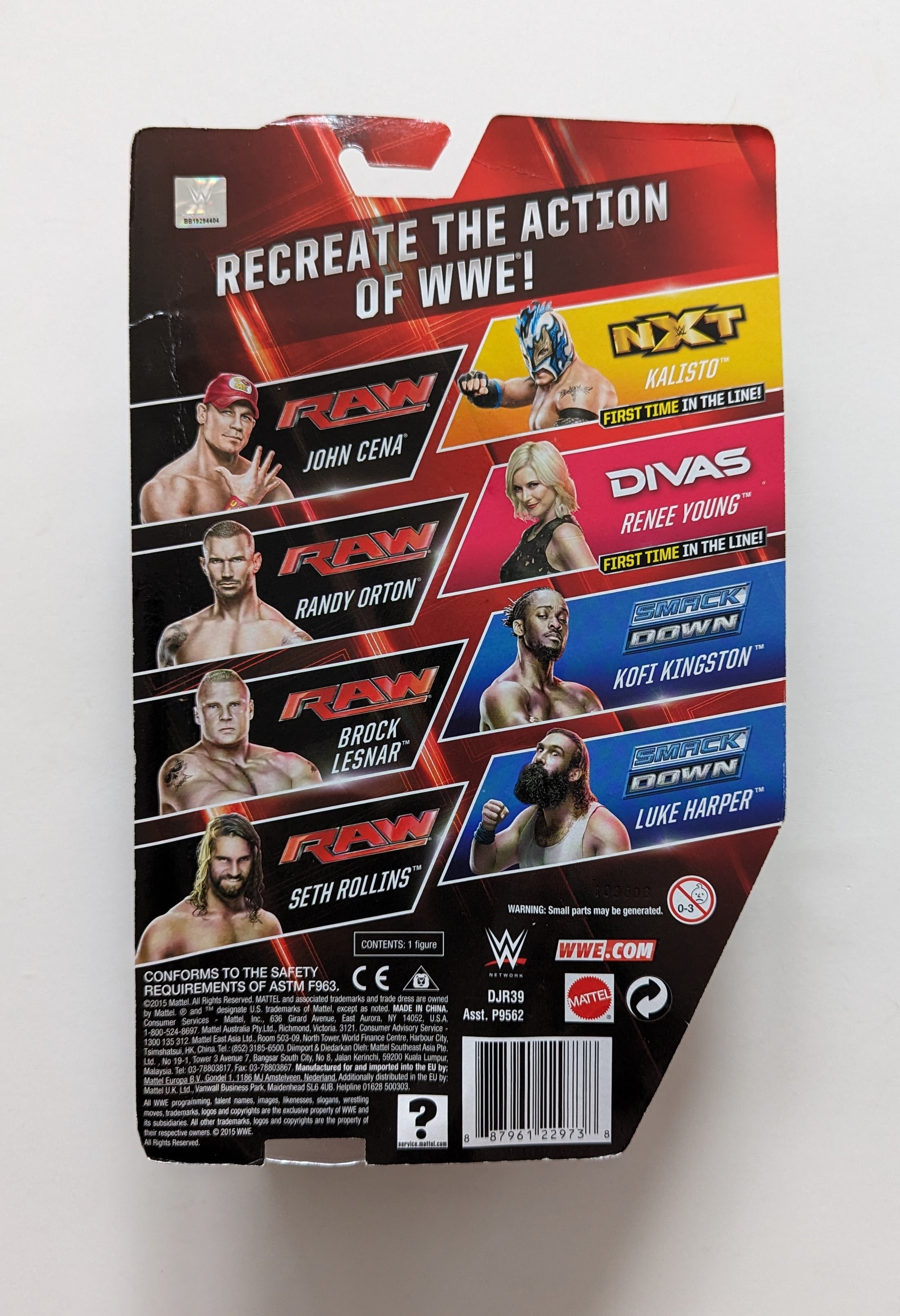 Mattel WWE Basic Mainline Series 51-100 – Page 3 – Wrestling Figure ...