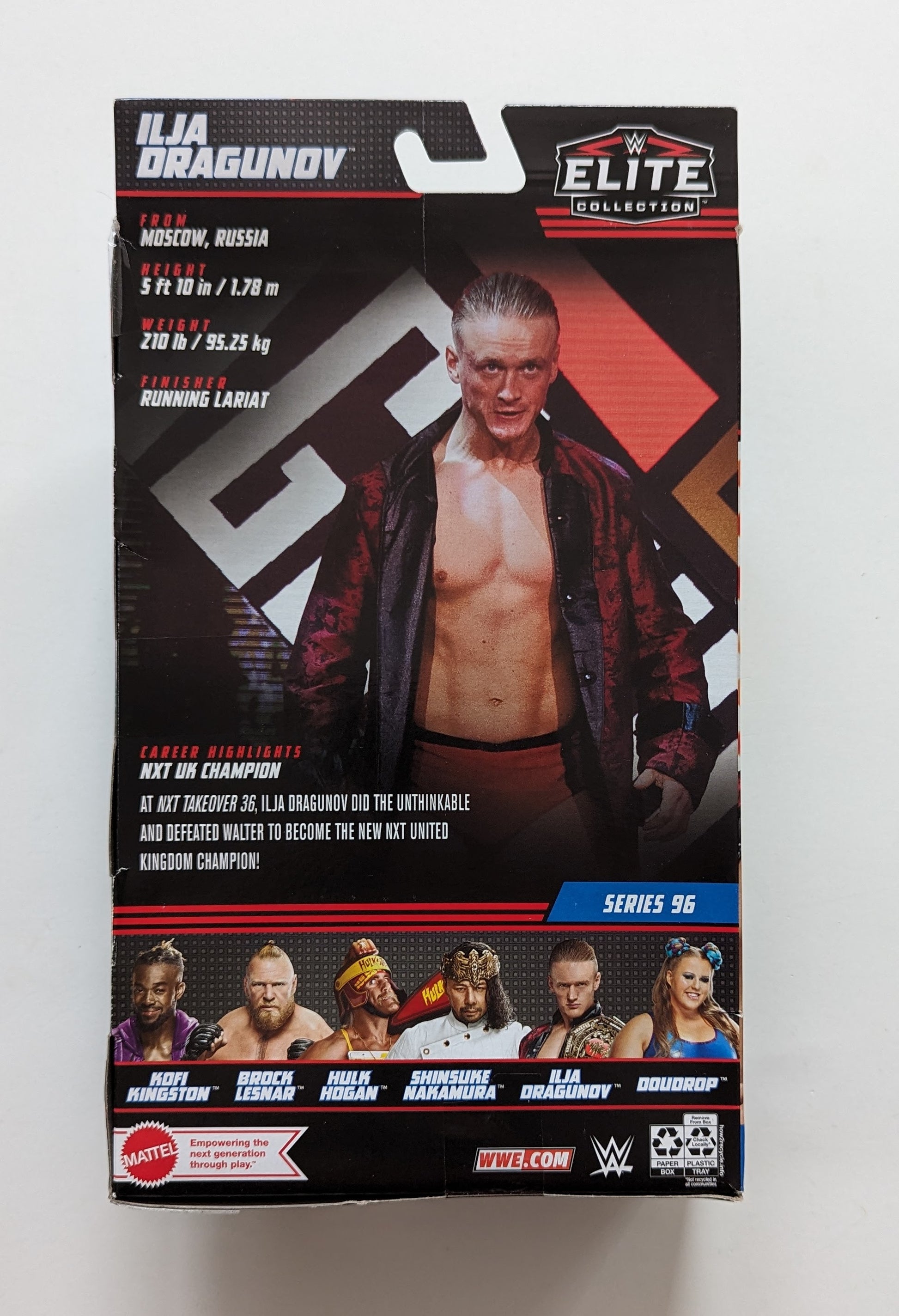 WWE Elite Series 114 Ilja Dragunov 6 Action Figure NXT Mattel IN STOCK WWE Elite Series 114 Ilja Dragunov 6 Action Figure NXT Mattel IN STOCK