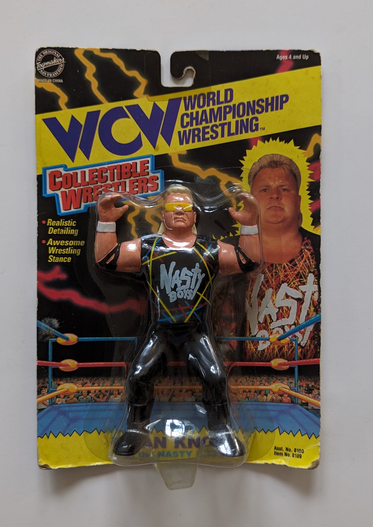Original San Francisco Toy Makers WCW Collectible Wrestlers