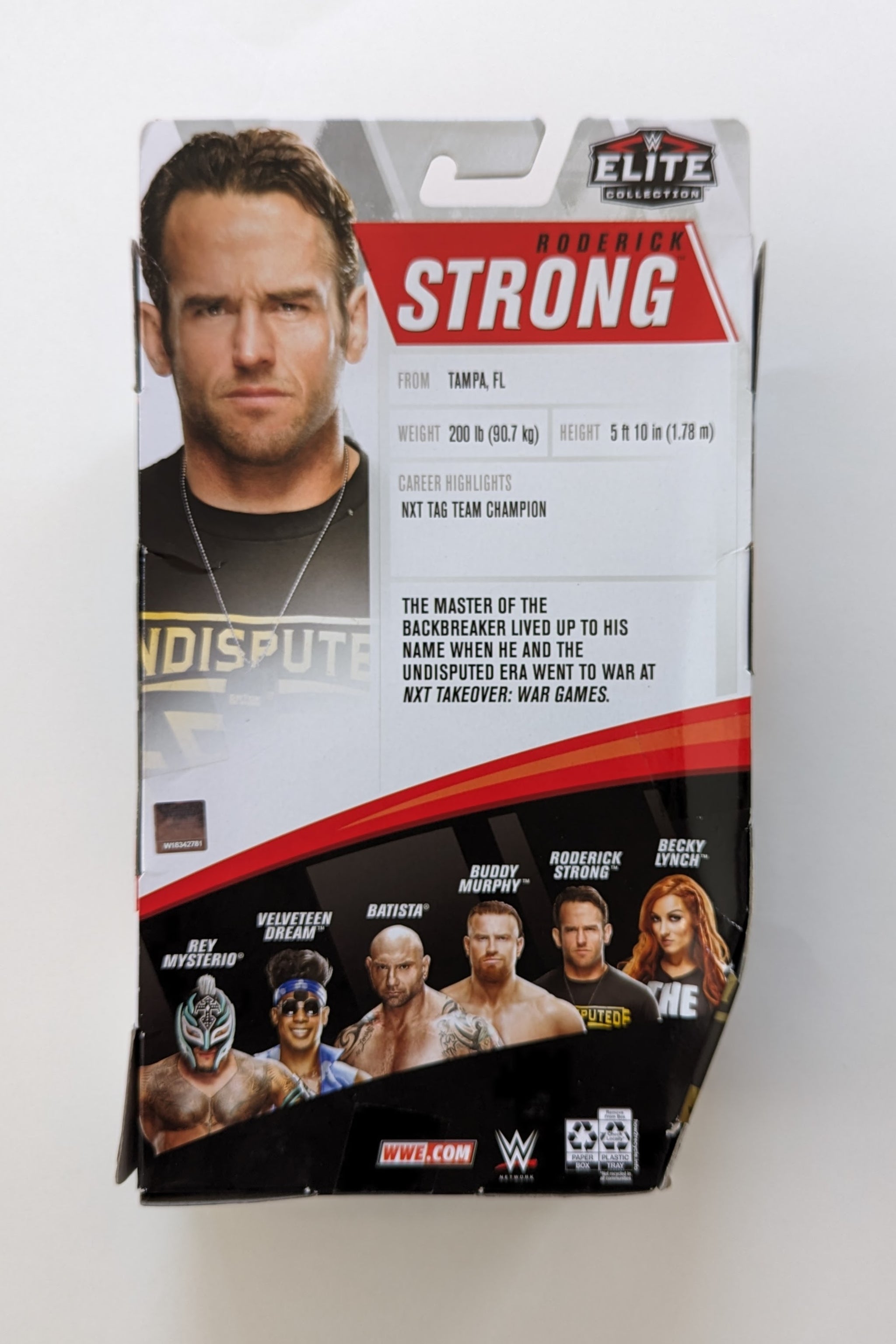 2020 WWE Mattel Elite Collection Series 72 Roderick Strong – Wrestling ...