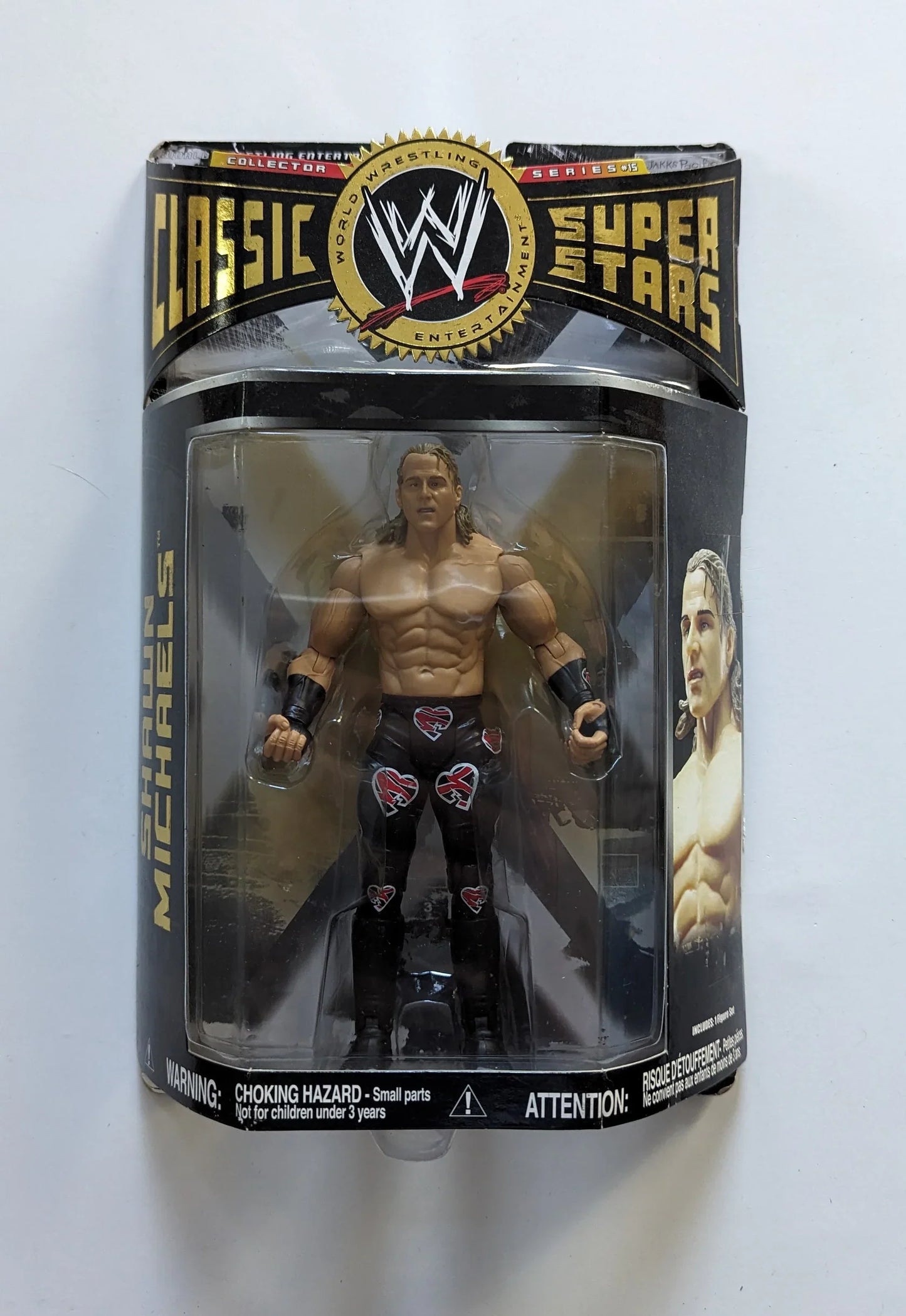 2007 WWE Jakks Pacific Classic Superstars Series 15 Shawn Michaels