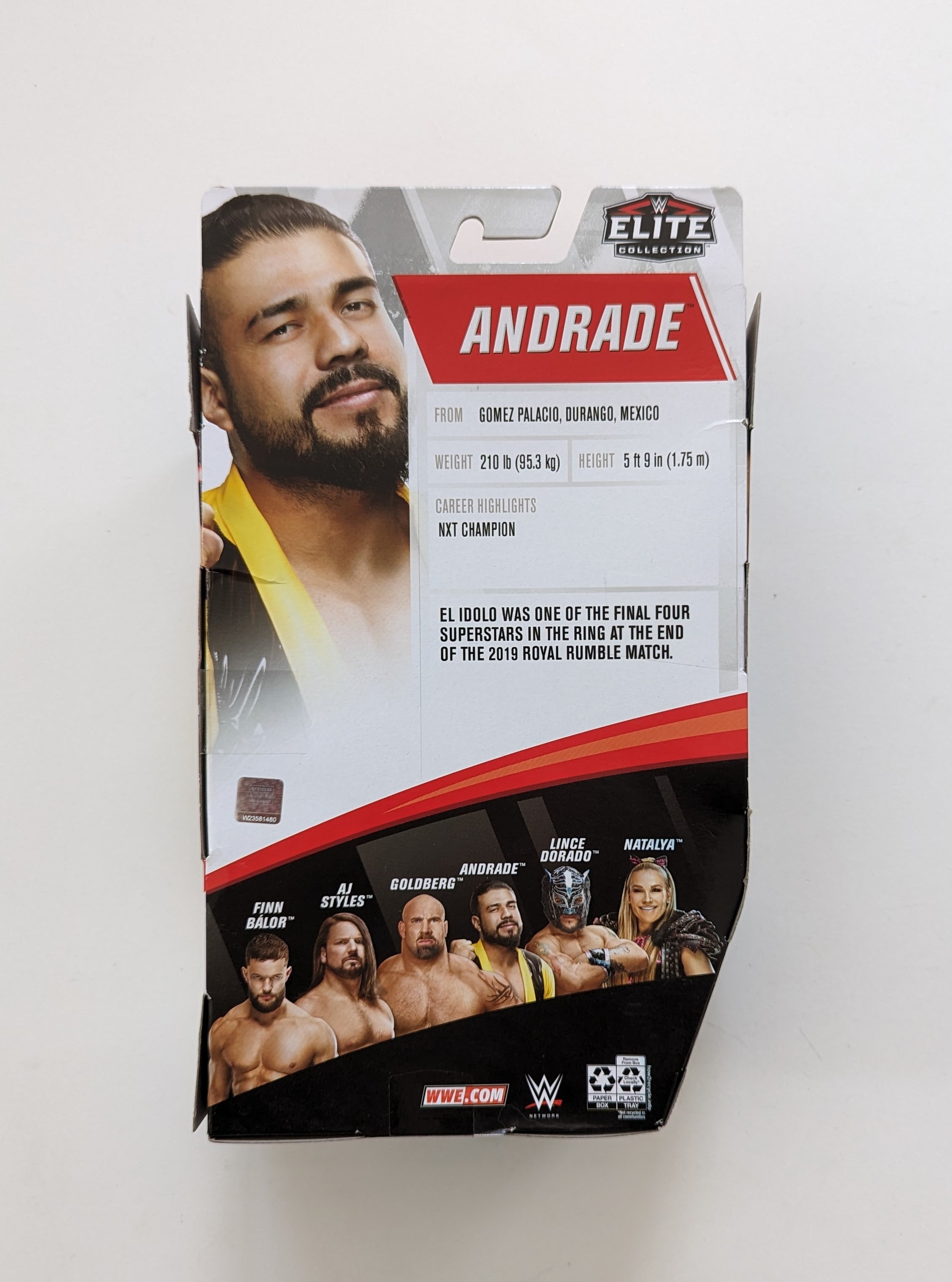 All Andrade [a.k.a. Andrade El Idolo] Wrestling Action Figures ...