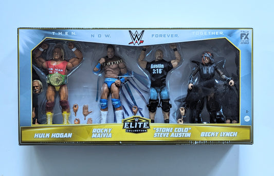 Mattel WWE Elite Action Figure The Rock WWE Generations: Maivia Legacy  3-Pack