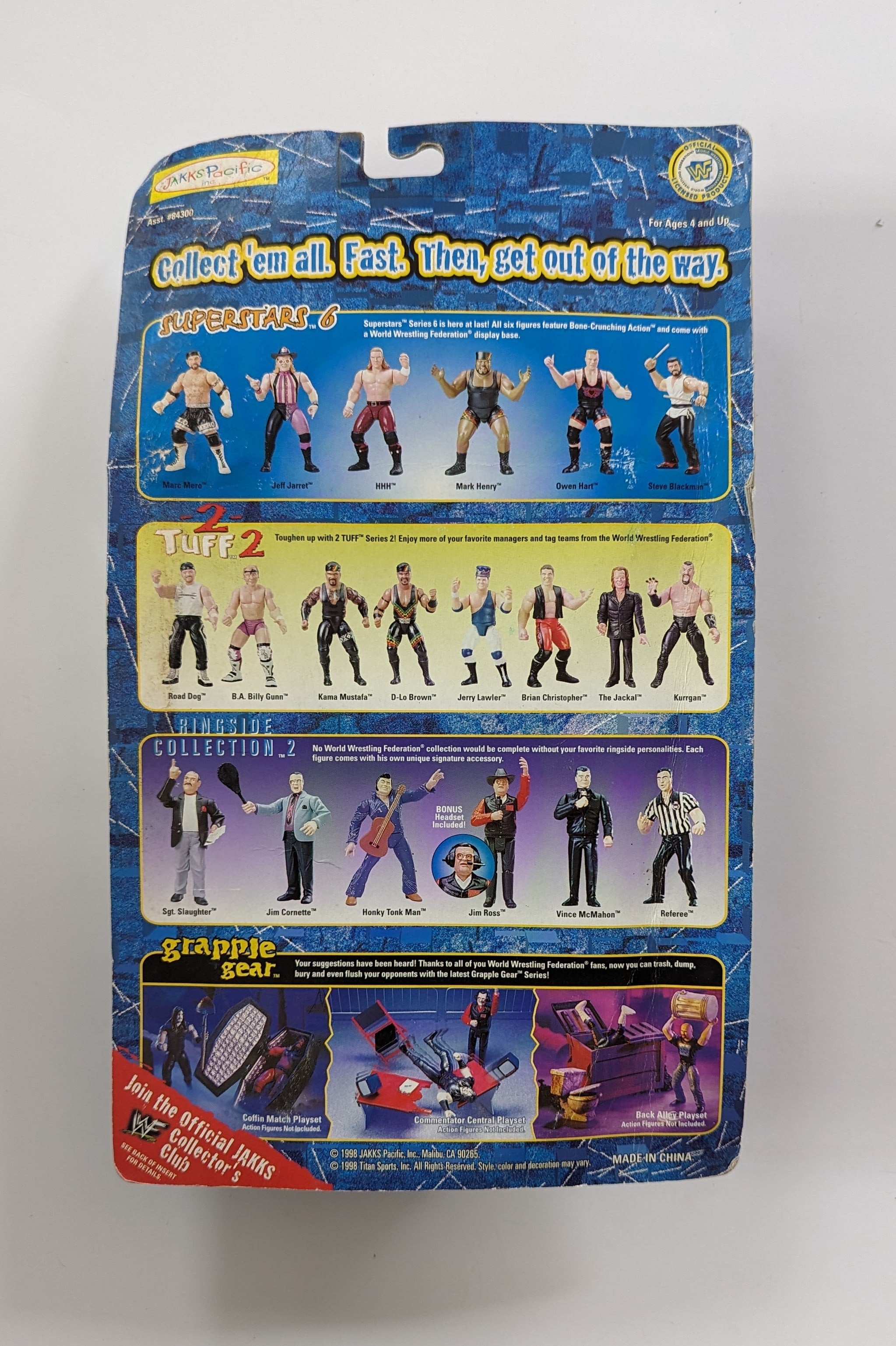 1998 WWF Jakks Pacific Superstars Series 6 