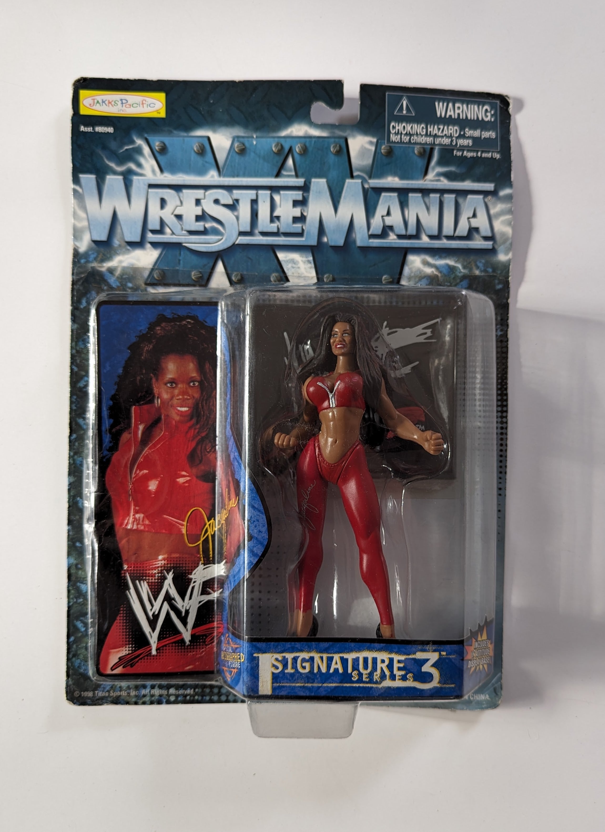 1999 WWF Jakks Pacific Signature Series 3 Jacqueline – Wrestling Figure ...