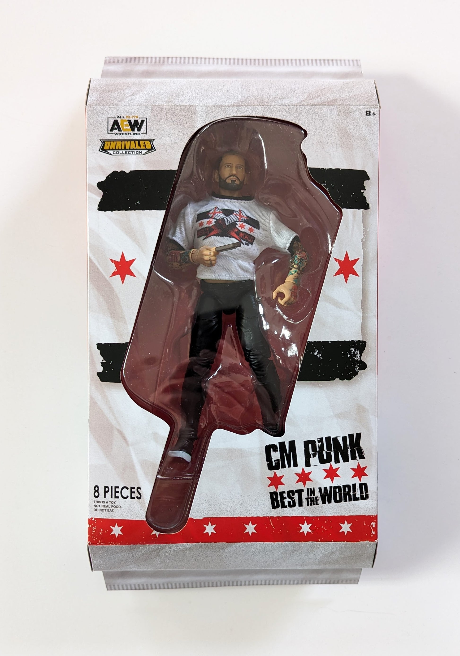 All CM Punk Wrestling Action Figures – Wrestling Figure Database