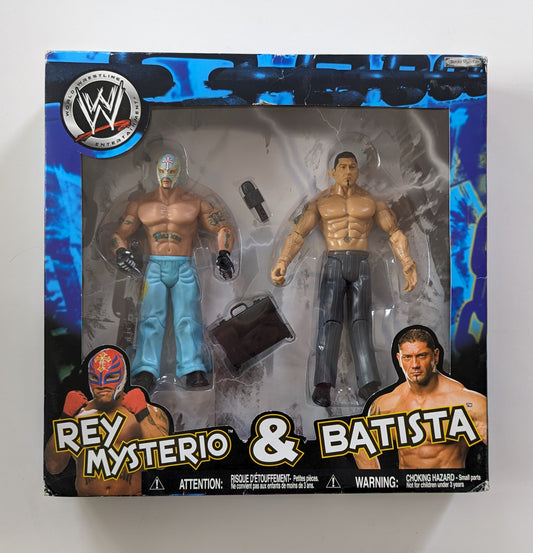 2006 WWE Jakks Pacific Kmart 2-Pack: Rey Mysterio & Batista