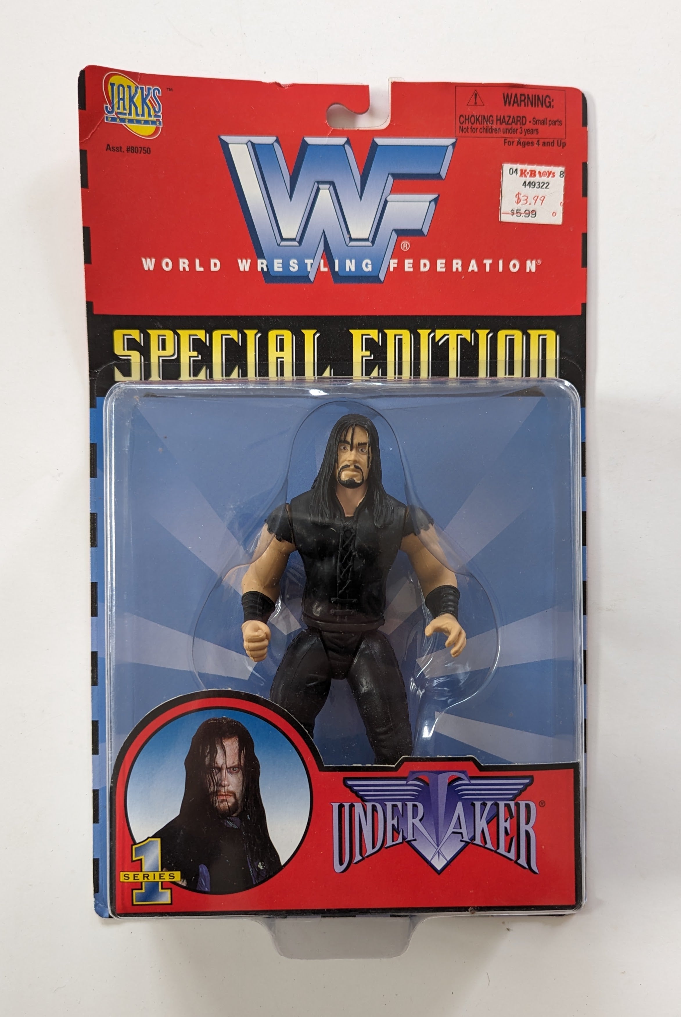 スポーツ選手 wwe series type1 1998 WWF Jakks Pacific Special Edition Series 1 Undertaker