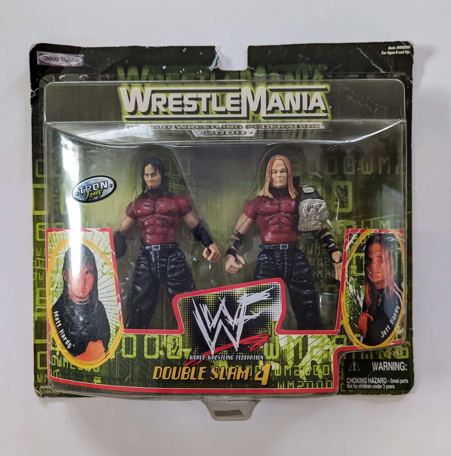 2000 WWF Jakks Pacific Titantron Live Double Slam Series 4: Matt 