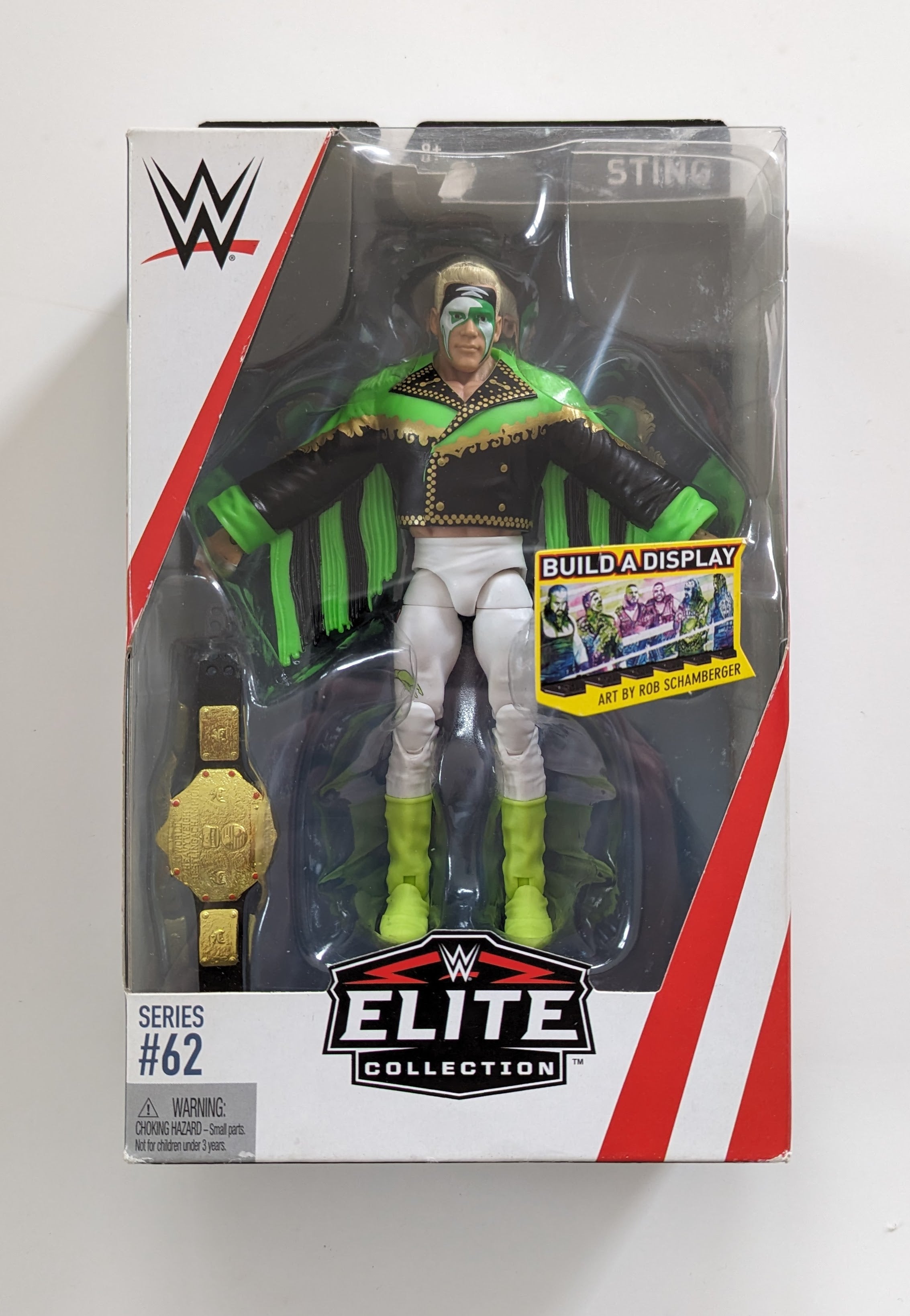 2018 WWE Mattel Elite Collection Series 62 Sting – Wrestling
