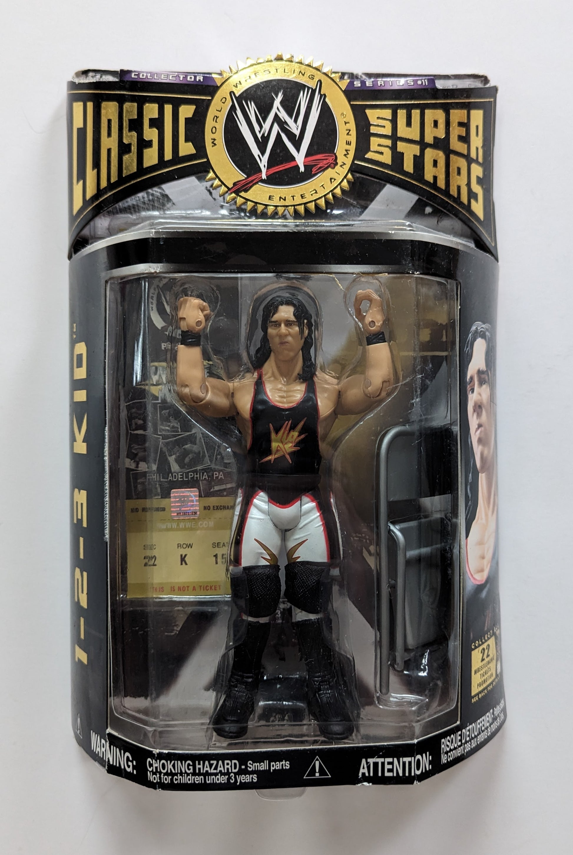 2006 WWE Jakks Pacific Classic Superstars Series 11 1-2-3 Kid – Wrestling  Figure Database