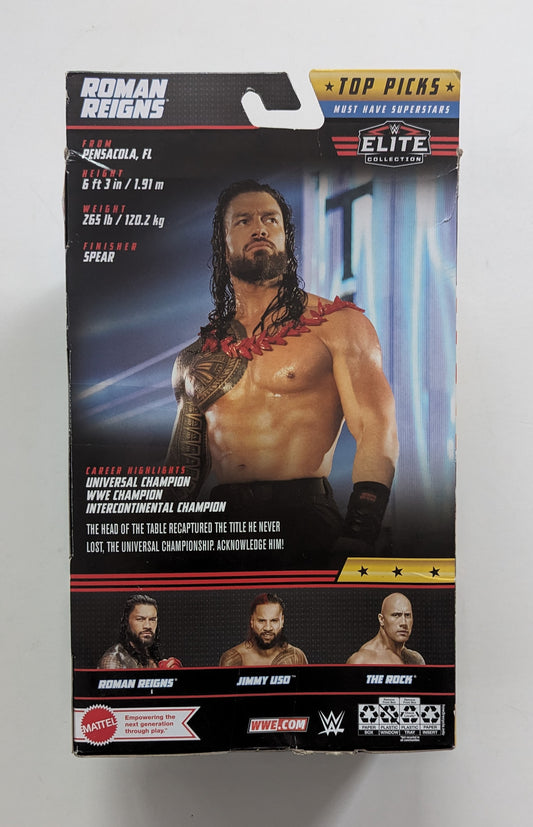 2023 WWE Mattel Elite Collection Top Picks Roman Reigns
