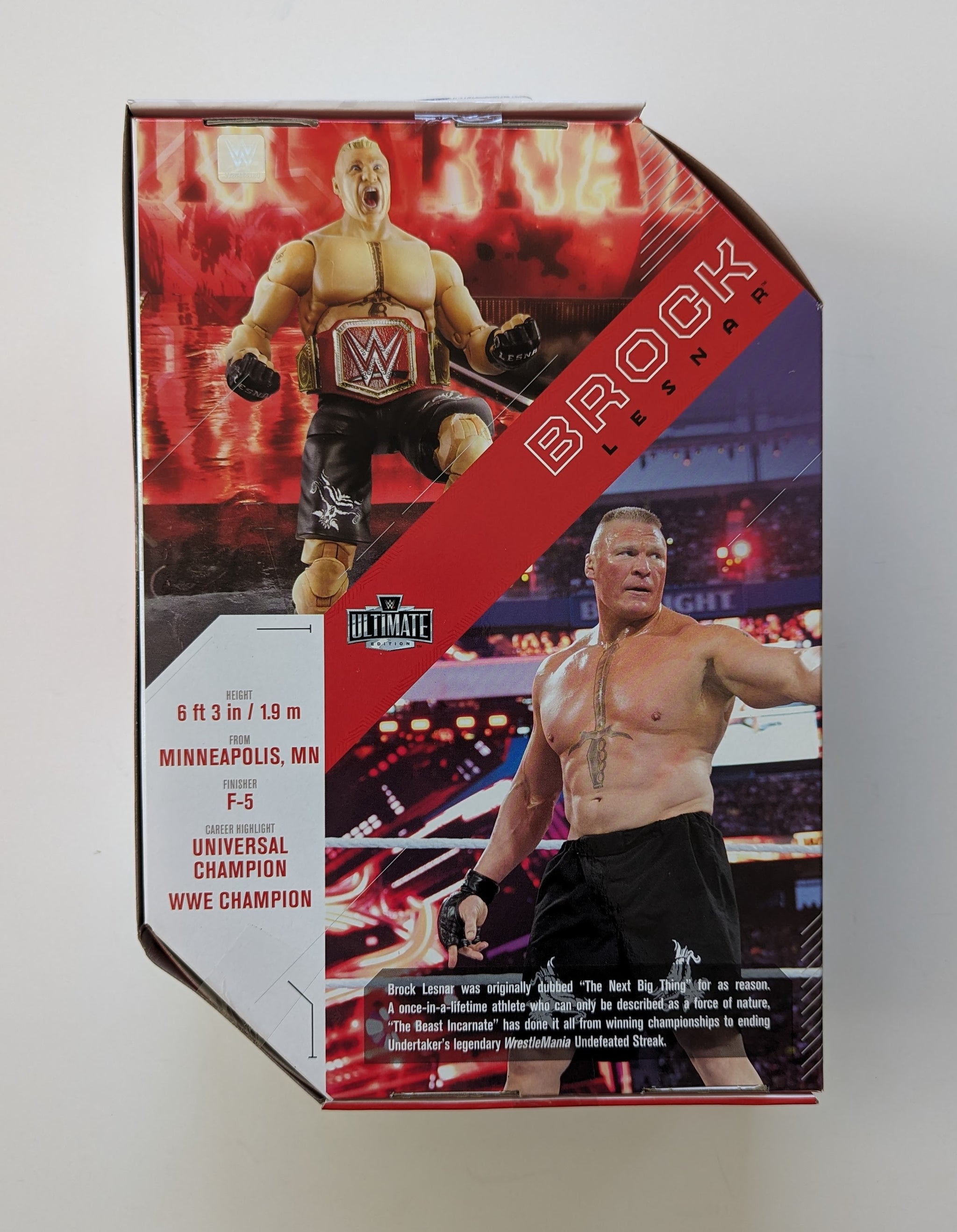 Mô hình nhân vật WWE Brock Lesnar Ultimate Edition 15 Chính Hãng Mattel Mô hình nhân vật WWE Brock Lesnar Ultimate Edition 15 Chính Hãng Mattel