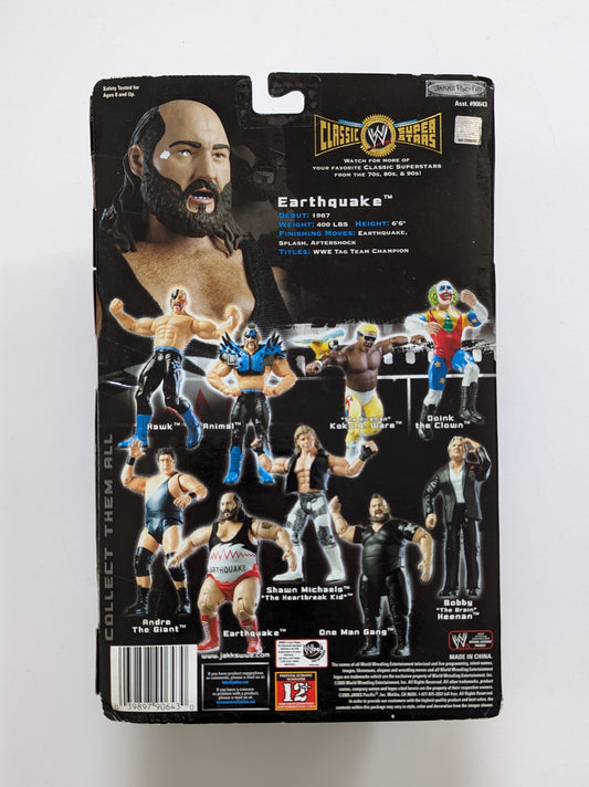 2005 WWE Jakks Pacific Classic Superstars Series 6 Earthquake