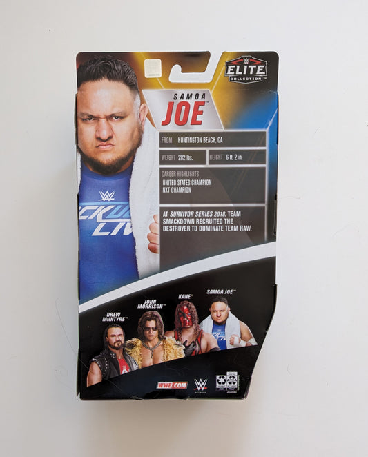 2020 WWE Mattel Elite Collection Survivor Series 3 Samoa Joe