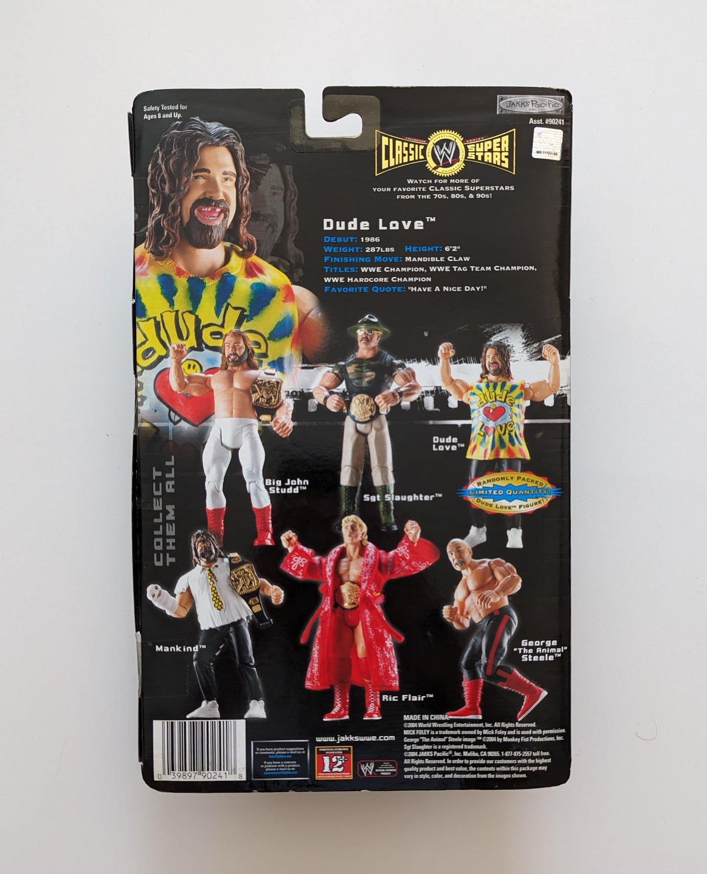 2004 WWE Jakks Pacific Classic Superstars Series 2 Dude Love
