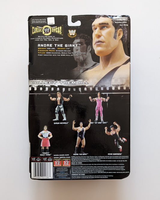 2008 WWE Jakks Pacific Best of Classic Superstars Series 1 Andre the Giant