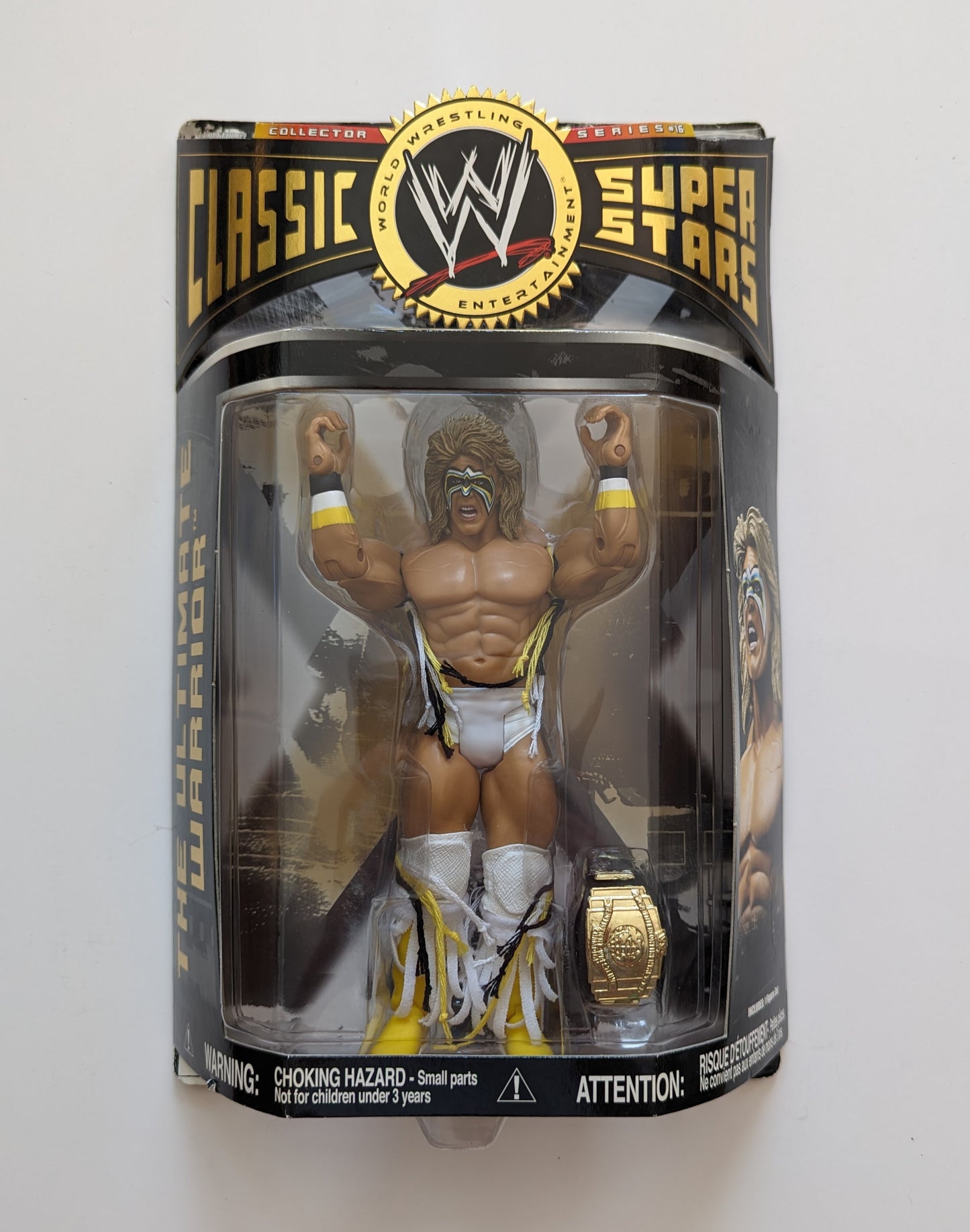 2007 WWE Jakks Pacific Classic Superstars Series 16 Ultimate Warrior