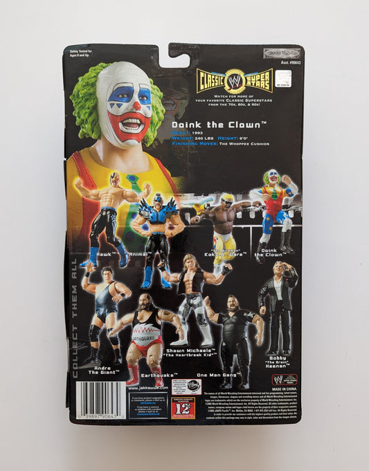 2005 WWE Jakks Pacific Classic Superstars Series 6 Doink the Clown