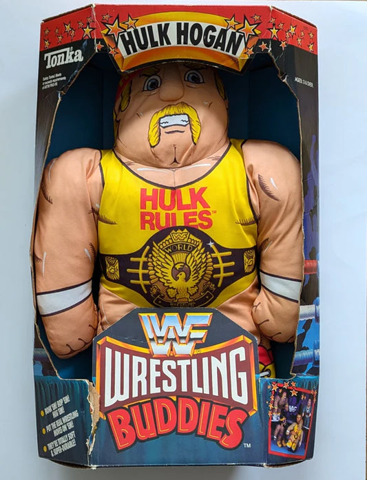 1990 WWF Tonka Wrestling Buddies Series 1 Hulk Hogan