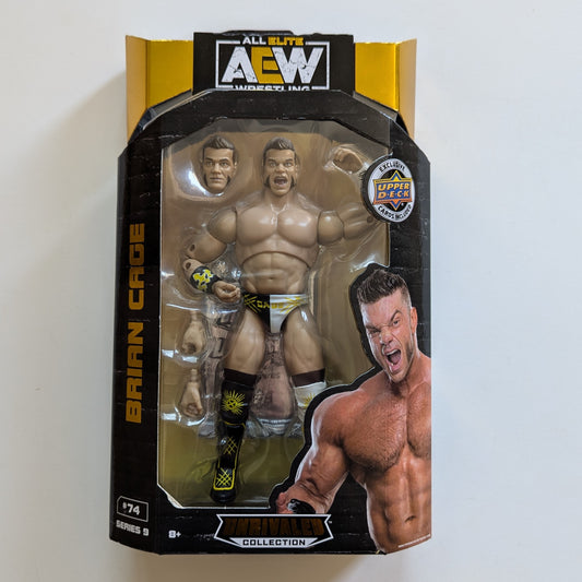 2022 AEW Jazwares Unrivaled Collection Series 9 #74 Brian Cage