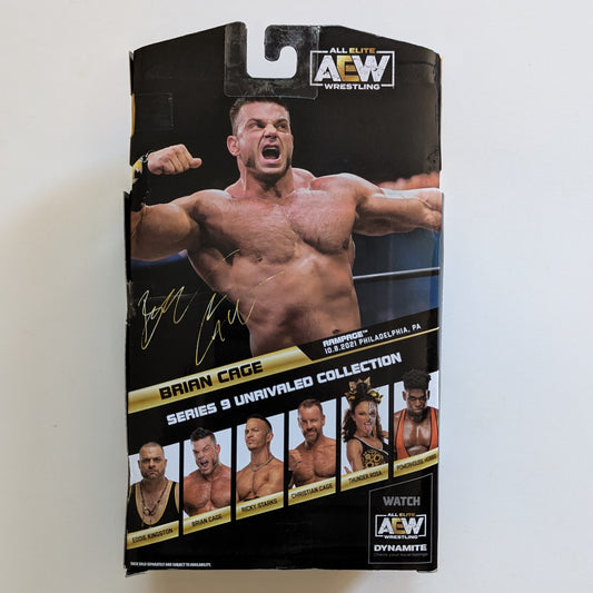 2022 AEW Jazwares Unrivaled Collection Series 9 #74 Brian Cage