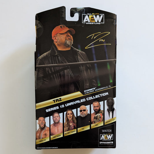 2022 AEW Jazwares Unrivaled Collection Series 10 #84 Taz