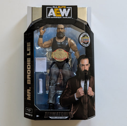 2022 AEW Jazwares Unmatched Collection Series 3 #17 Mr. Brodie Lee