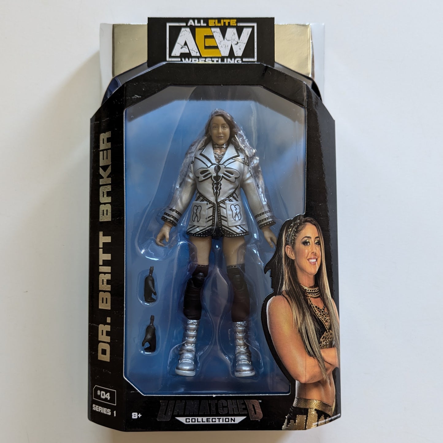 2021 AEW Jazwares Unmatched Collection Series 1 #04 Dr. Britt Baker