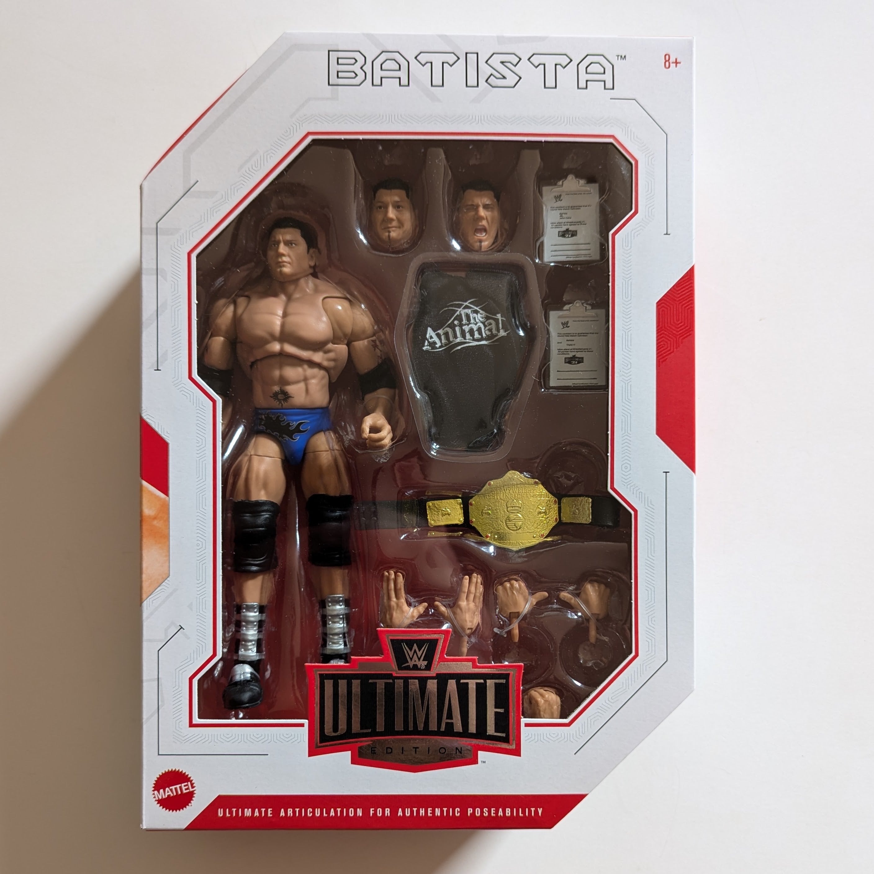 WWE Ultimate Edition Greatest Hits Wave 2 - Batista Action Figure WWE Ultimate Edition Greatest Hits Wave 2 - Batista Action Figure