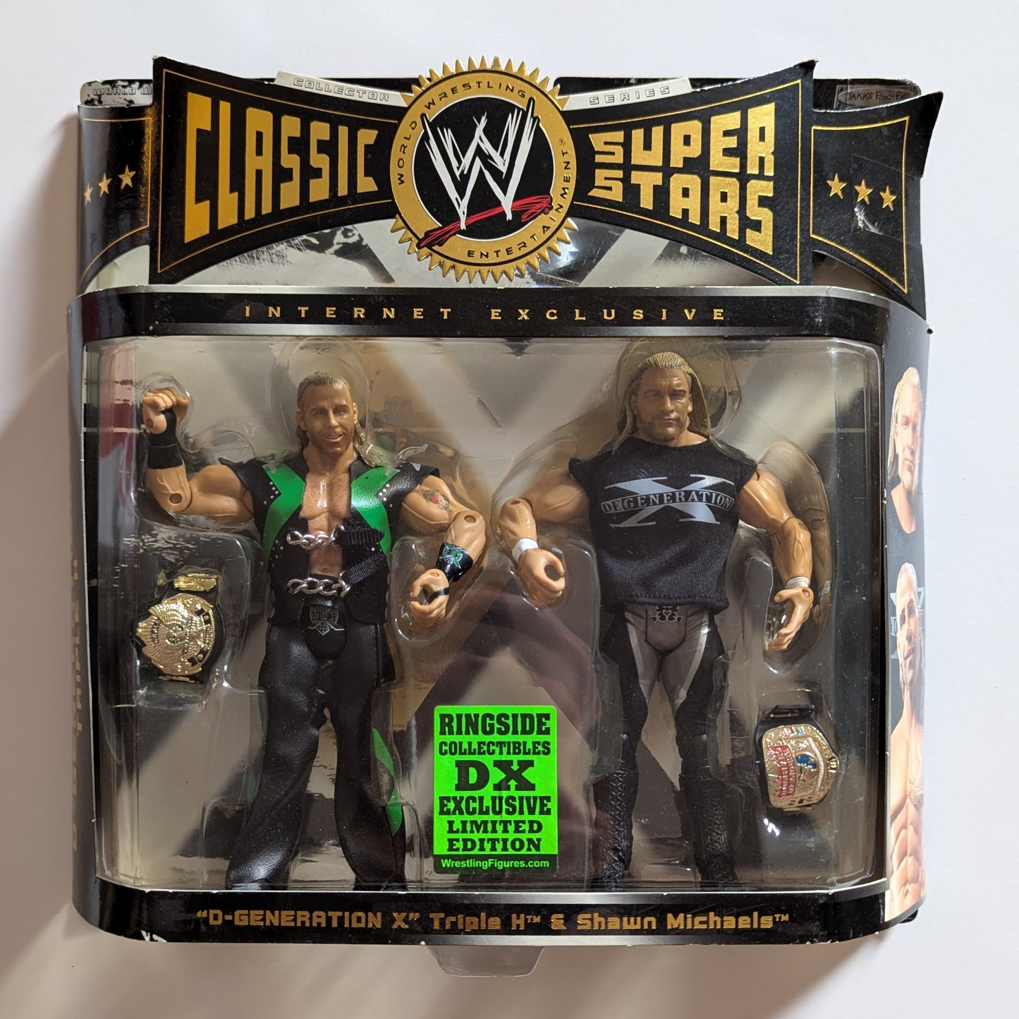 2006 WWE Jakks Pacific Classic Superstars D-Generation X: Triple H & Shawn Michaels [Exclusive]