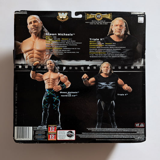 2006 WWE Jakks Pacific Classic Superstars D-Generation X: Triple H & Shawn Michaels [Exclusive]