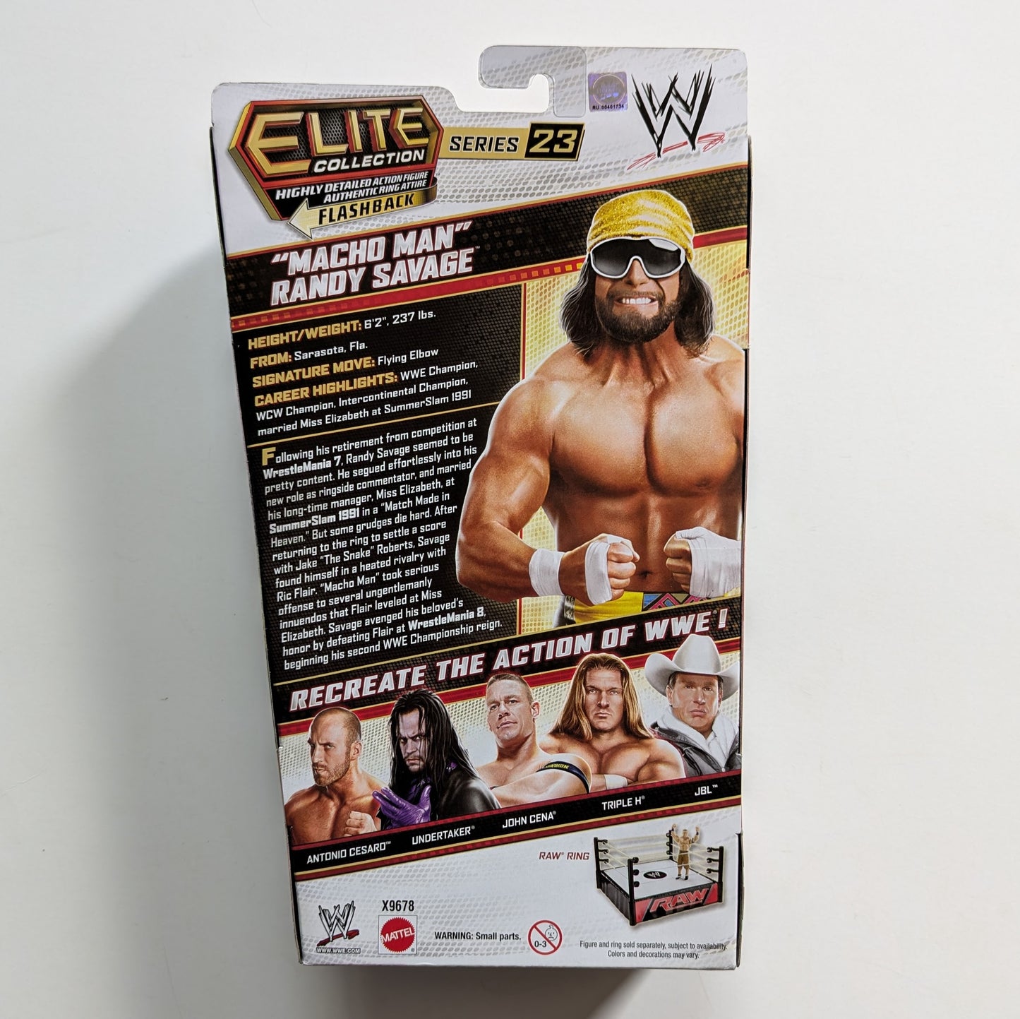 2013 WWE Mattel Elite Collection Series 23 "Macho Man" Randy Savage
