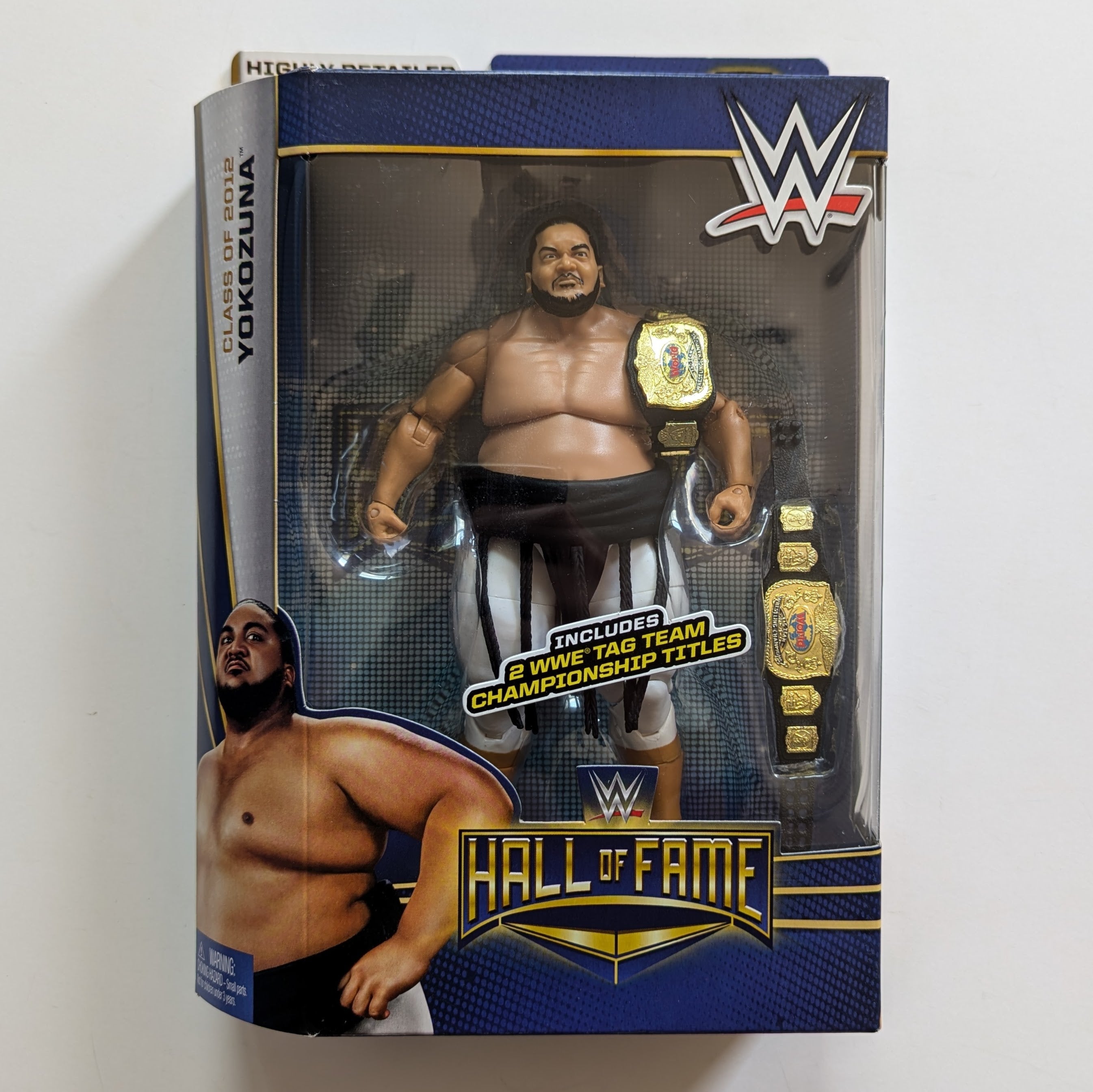 2015 WWE Mattel Elite Collection Hall of Fame Series 2 Yokozuna