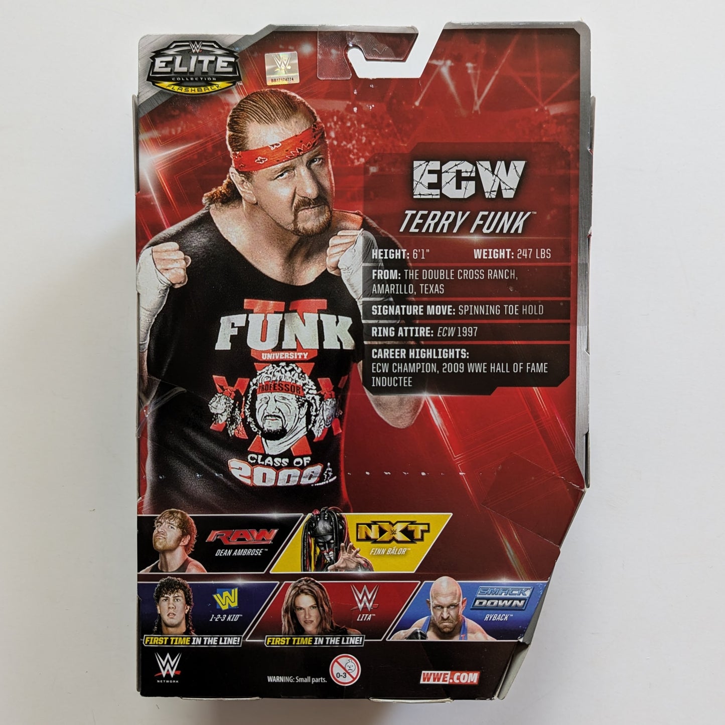 2016 WWE Mattel Elite Collection Series 41 Terry Funk